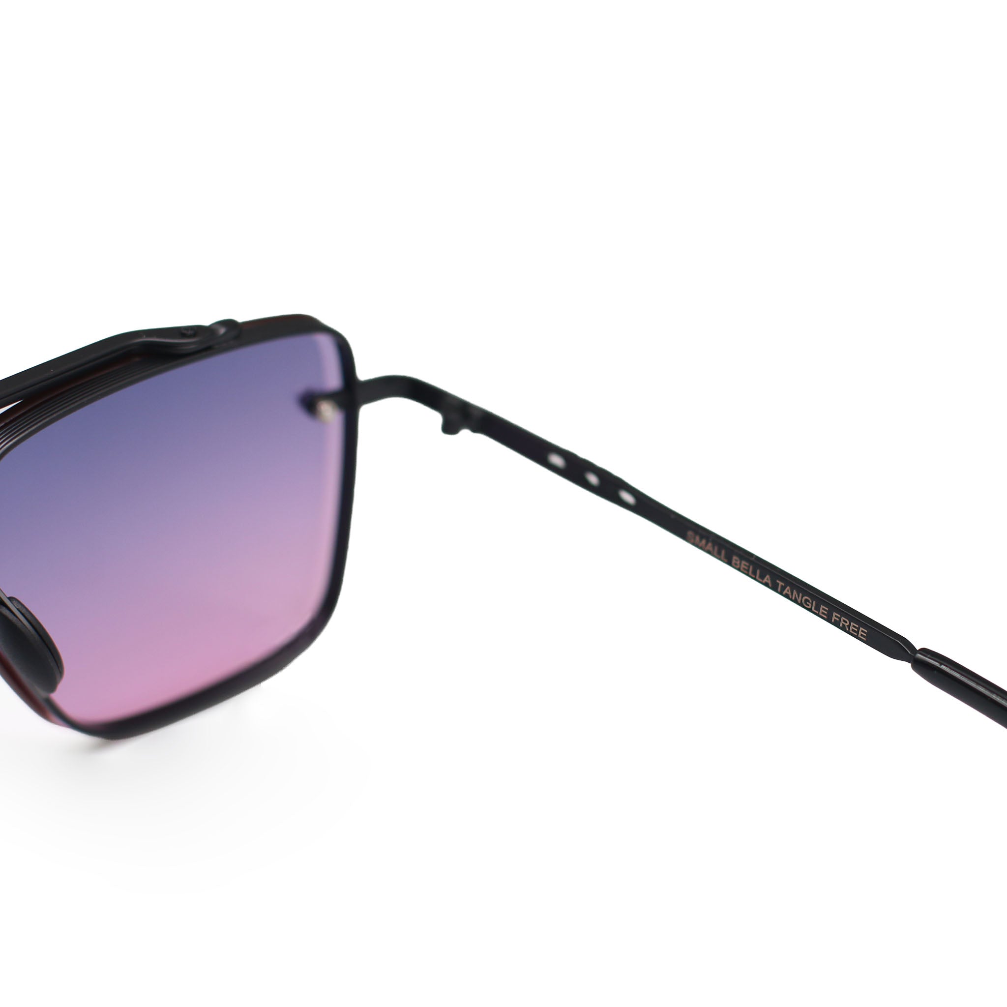 Smaller Bella Faded Purple and Pink - Tangle Free Aviator Sunglasses - TopFoxx - Flyclothing LLC