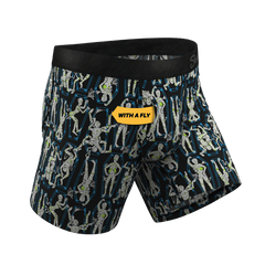 The Inter-Corpse | Halloween Mummies Ball Hammock® Pouch Underwear With Fly - Shinesty