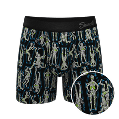 The Inter-Corpse | Halloween Mummies Ball Hammock® Pouch Underwear With Fly - Shinesty
