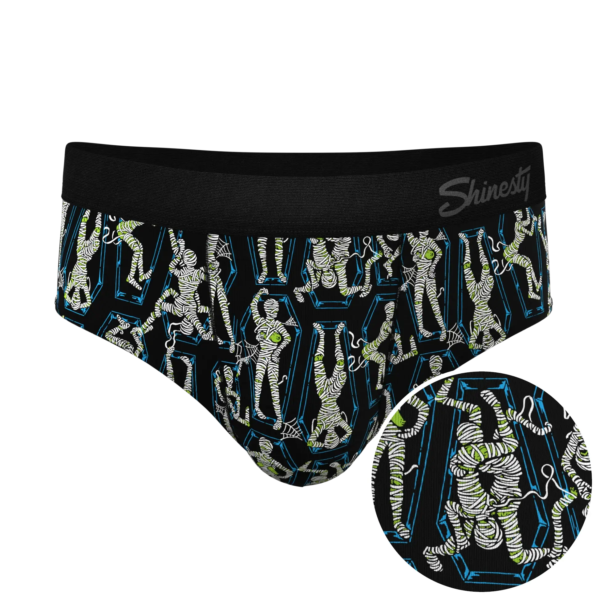 The Inter-Corpse | Halloween Mummies Ball Hammock® Pouch Underwear Briefs - Shinesty - Flyclothing LLC