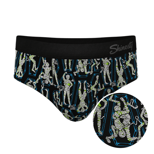 The Inter-Corpse | Halloween Mummies Ball Hammock® Pouch Underwear Briefs - Shinesty