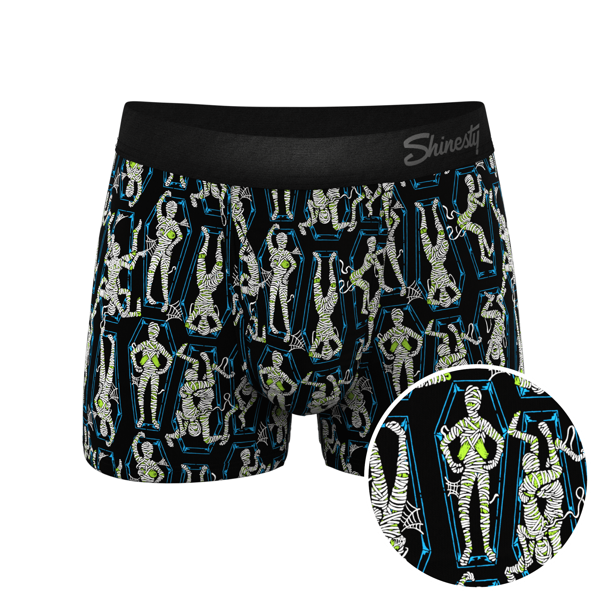 The Inter-Corpse | Halloween Mummies Ball Hammock® Pouch Trunks Underwear - Shinesty