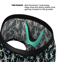 The Inter-Corpse | Halloween Mummies Ball Hammock® Pouch Trunks Underwear - Shinesty