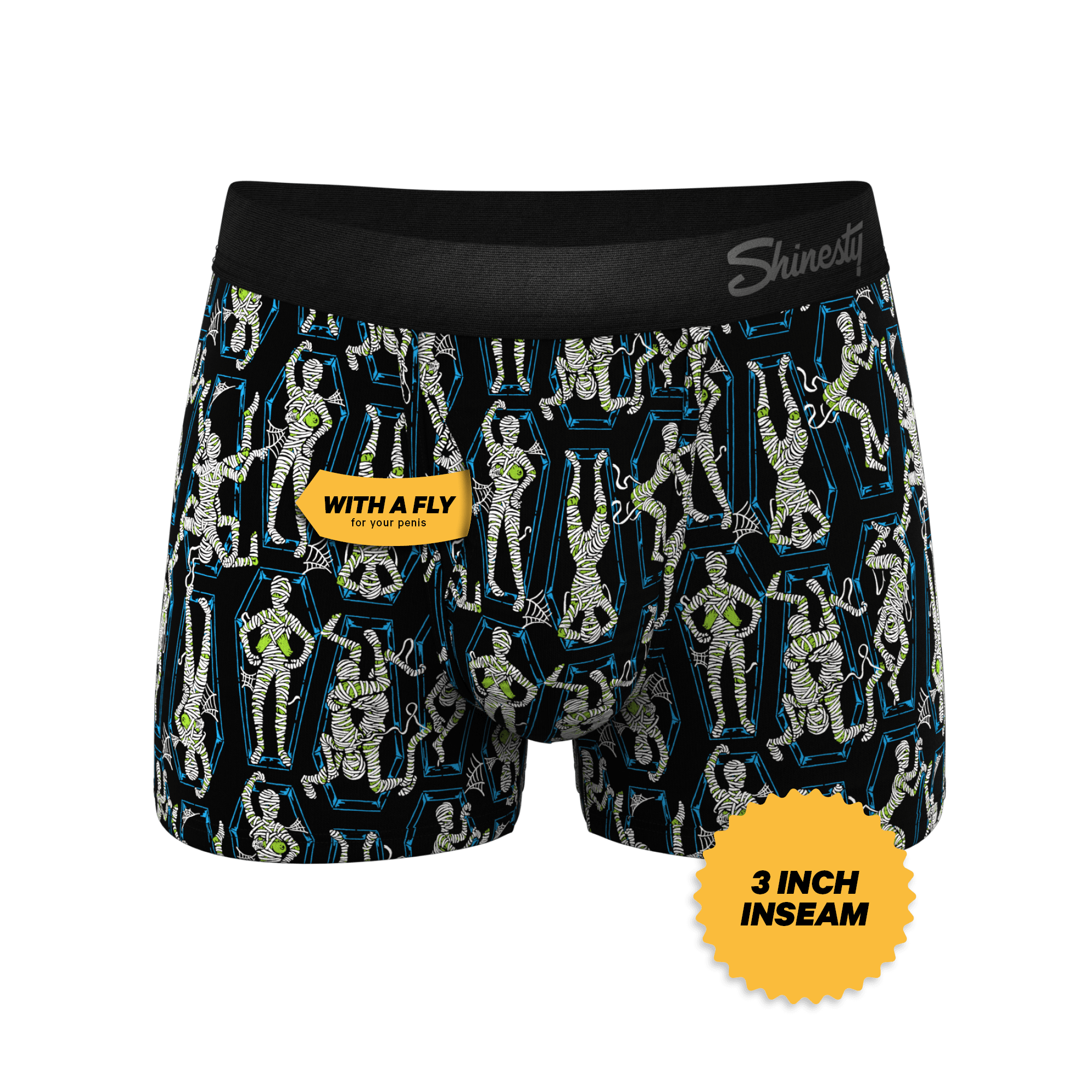 The Inter-Corpse | Halloween Mummies Ball Hammock® Pouch Trunks Underwear - Shinesty