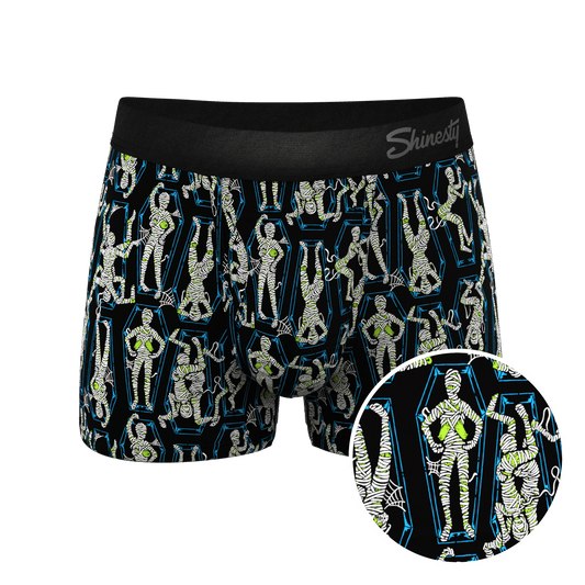 The Inter-Corpse | Halloween Mummies Ball Hammock® Pouch Trunks Underwear - Shinesty
