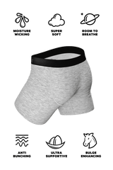 The Intramural Champ | Heathered Grey Ball Hammock® Pouch Underwear - Shinesty