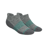 The Intramural Champ | Gray Stay Weird Heel Hammock™ Ankle Socks