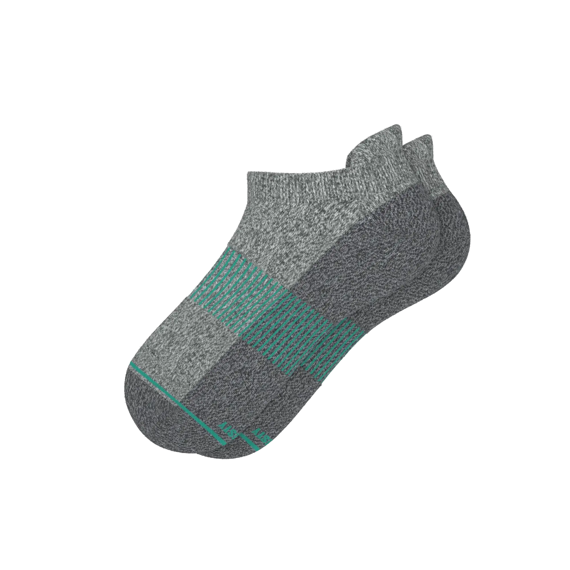The Intramural Champ | Gray Stay Weird Heel Hammock™ Ankle Socks - Shinesty - Flyclothing LLC