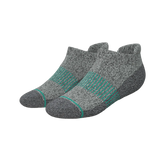 The Intramural Champ | Gray Stay Weird Heel Hammock™ Ankle Socks - Shinesty - Flyclothing LLC