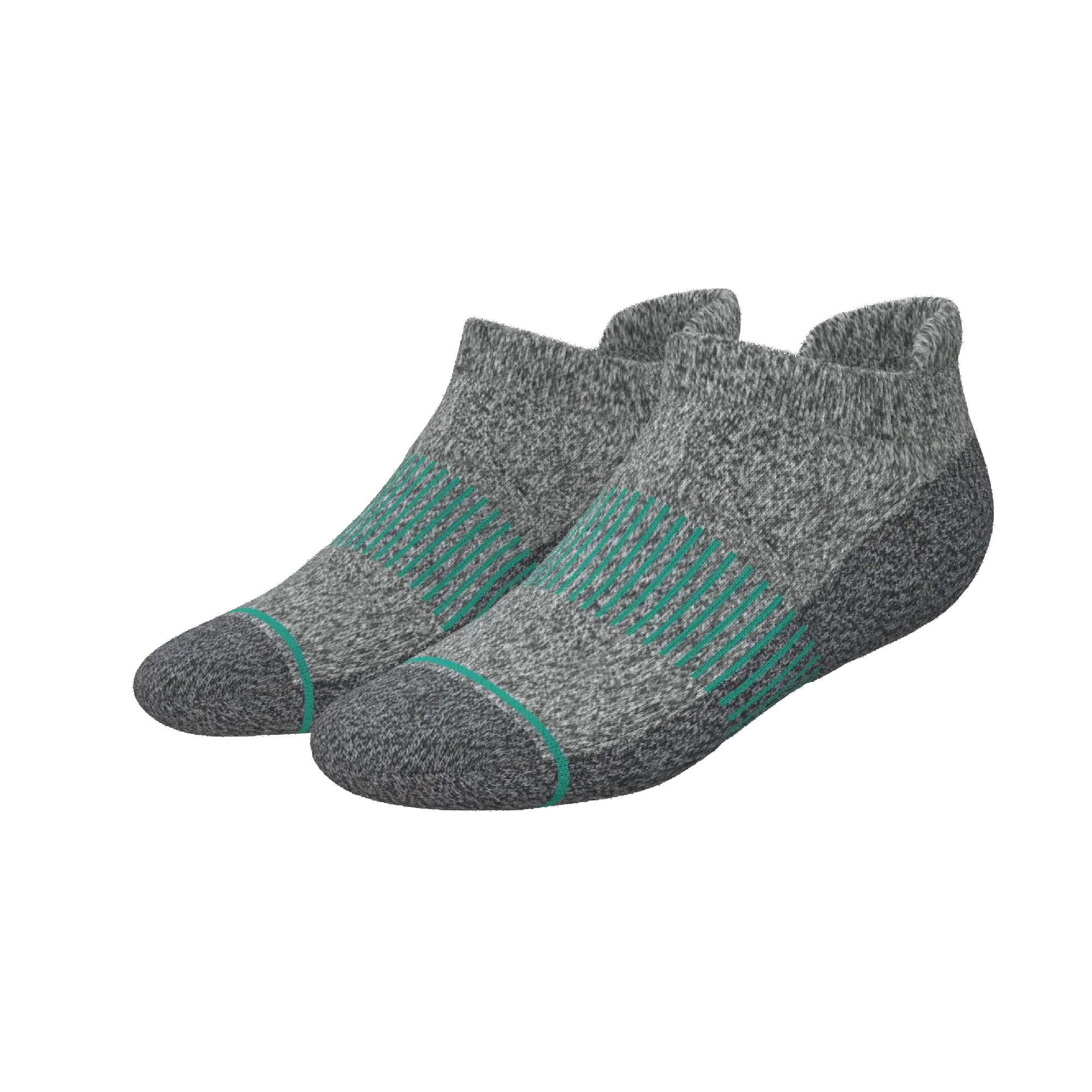 The Intramural Champ | Gray Stay Weird Heel Hammock™ Ankle Socks - Shinesty - Flyclothing LLC