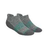 The Intramural Champ | Gray Stay Weird Heel Hammock™ Ankle Socks - Shinesty - Flyclothing LLC