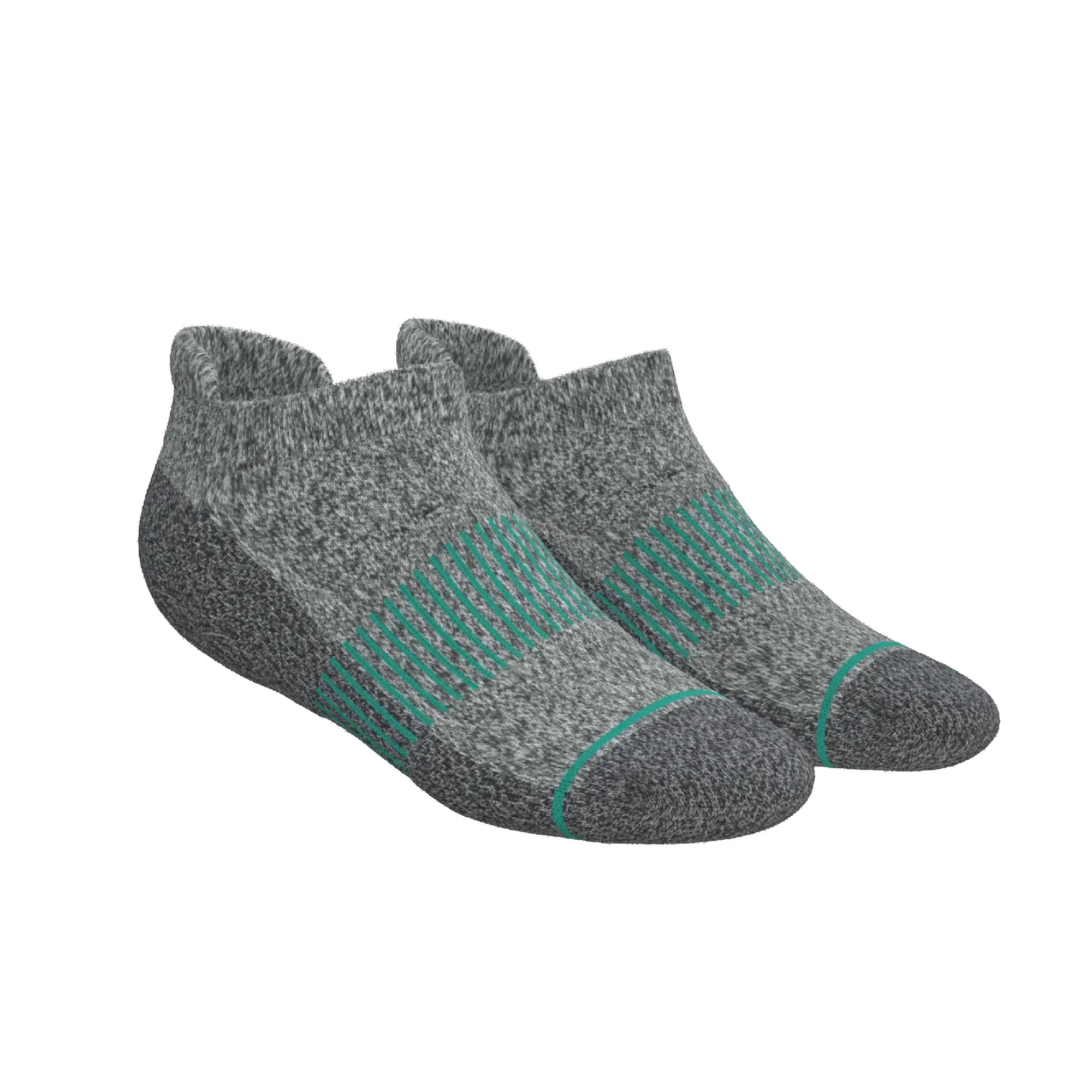 The Intramural Champ | Gray Stay Weird Heel Hammock™ Ankle Socks - Shinesty - Flyclothing LLC