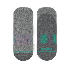 The Intramural Champ | Gray Stay Weird Heel Hammock™ Ankle Socks - Shinesty