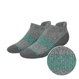 The Intramural Champ | Gray Stay Weird Heel Hammock™ Ankle Socks - Shinesty - Flyclothing LLC