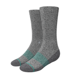 The Intramural Champ | Gray Stay Weird Heel Hammock™ Crew Socks