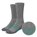 The Intramural Champ | Gray Stay Weird Heel Hammock™ Crew Socks