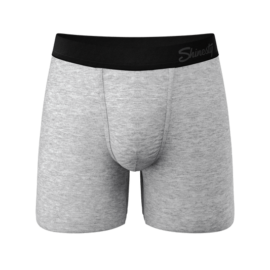 The Intramural Champ | Heathered Grey Ball Hammock® Pouch Underwear - Shinesty