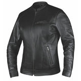 Iris - Women's Premium Leather Motorcycle Jacket - Unik Just for Bikers - Flyclothing LLC