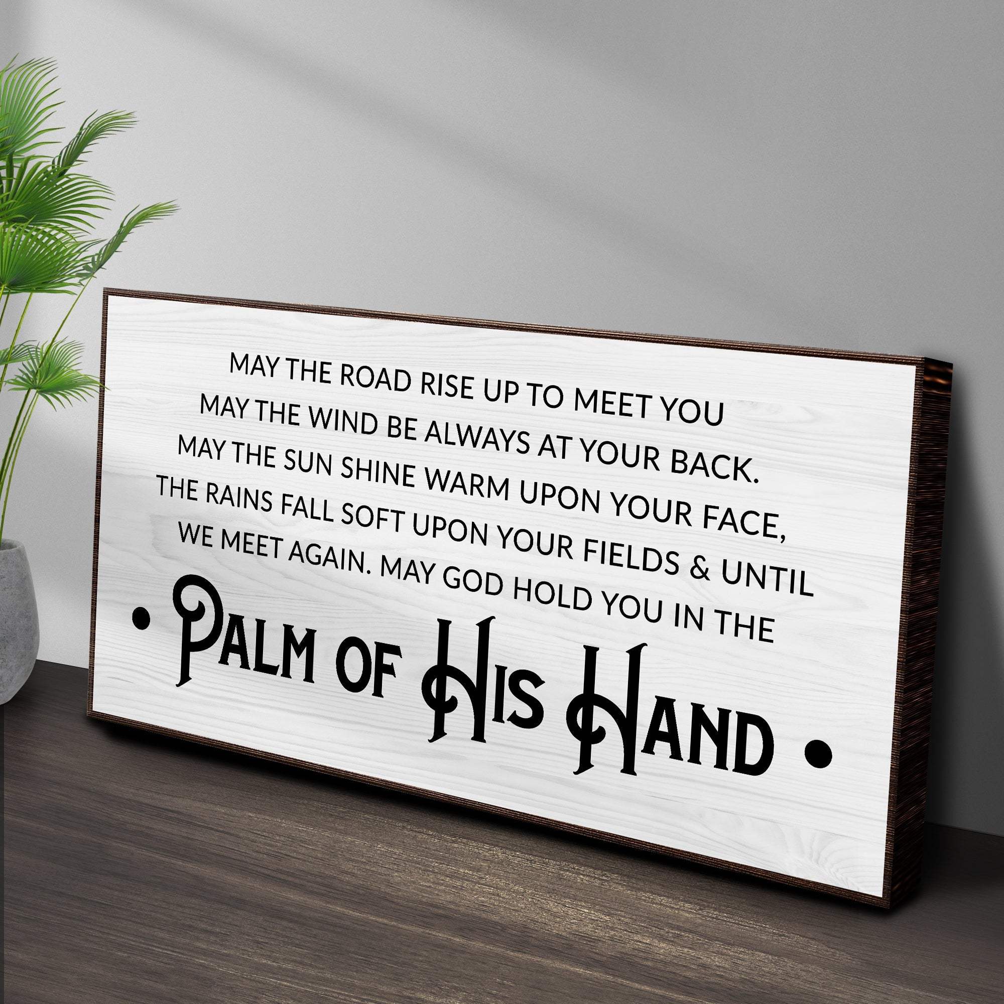 Irish Blessing Farmhouse Sign IV - Tailored Canvases - Flyclothing LLC
