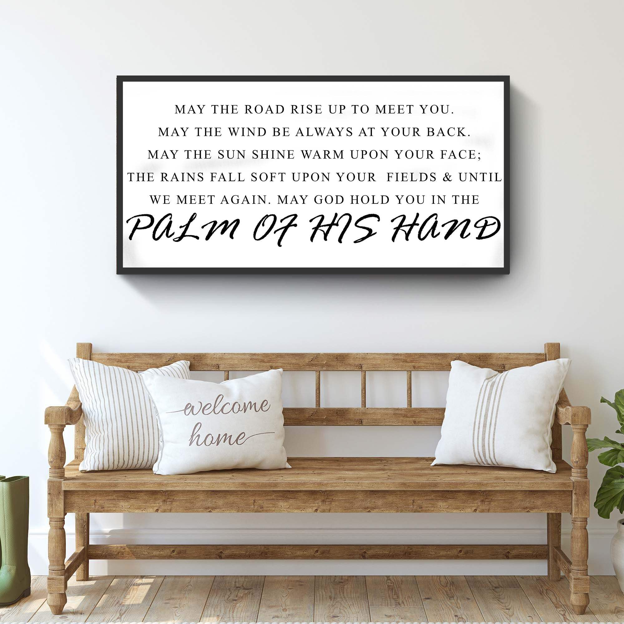Irish Blessing Farmhouse Sign III - Tailored Canvases - Flyclothing LLC