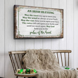 Irish Blessing Farmhouse Sign II - Tailored Canvases - Flyclothing LLC