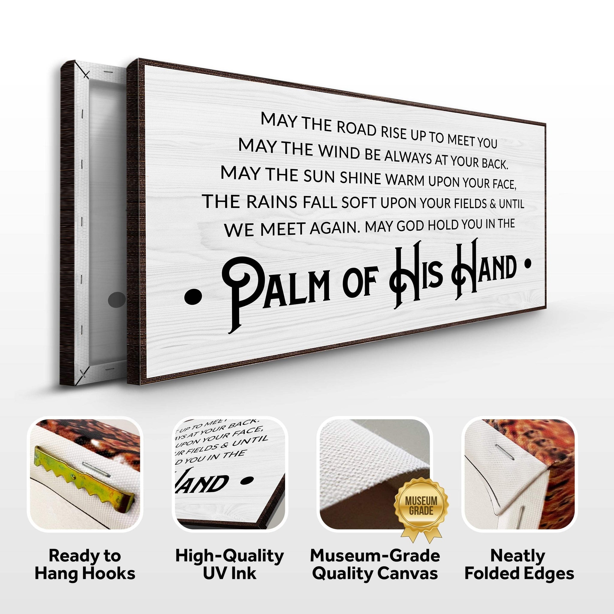 Irish Blessing Farmhouse Sign IV - Tailored Canvases - Flyclothing LLC