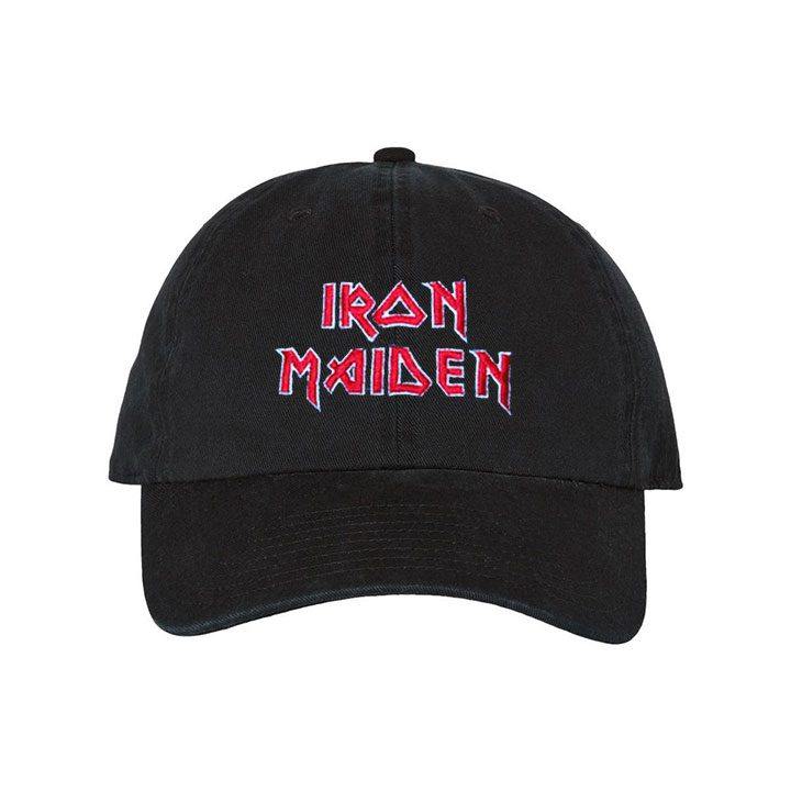 Iron Maiden Maiden Stacked Dad Hat - Iron Maiden