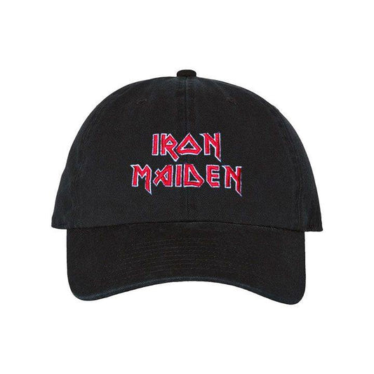 Iron Maiden Maiden Stacked Dad Hat - Iron Maiden