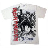 Camiseta de soldado de Iron Maiden (blanca)