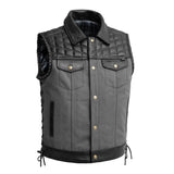 Iron Nomad Men's Leather Vest (Limited Edition) - First Manufacturing Company - Flyclothing LLC