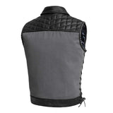 Iron Nomad Men's Leather Vest (Limited Edition) - First Manufacturing Company - Flyclothing LLC