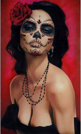 Black Market Art Company Isabella Muerta & Skate Deck Print - Black Market Art Company - Flyclothing LLC