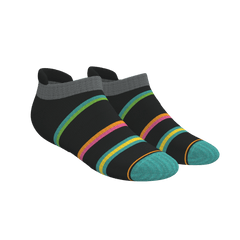 Solid and Pattern Mix Pack | Tropical and Solids Heel Hammock™ Ankle Socks 3 Pack