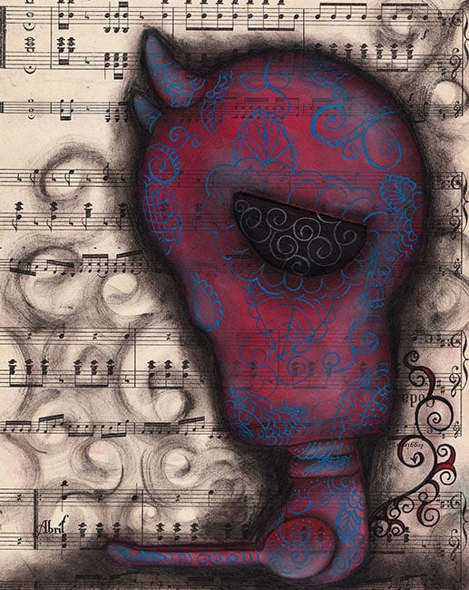 Black Market Art Company Isolated Print