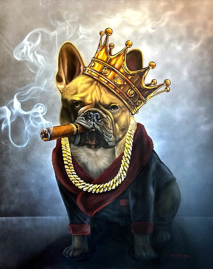 Black Market Art Company It& a Ruff Life Print