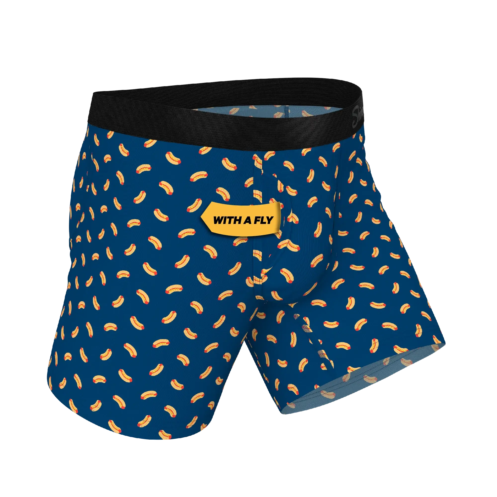 The Itty Bitty Buns | Hotdog Ball Hammock® Pouch Underwear With Fly - Shinesty - Flyclothing LLC