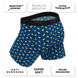 The Itty Bitty Buns | Hotdog Ball Hammock® Pouch Underwear With Fly - Shinesty - Flyclothing LLC