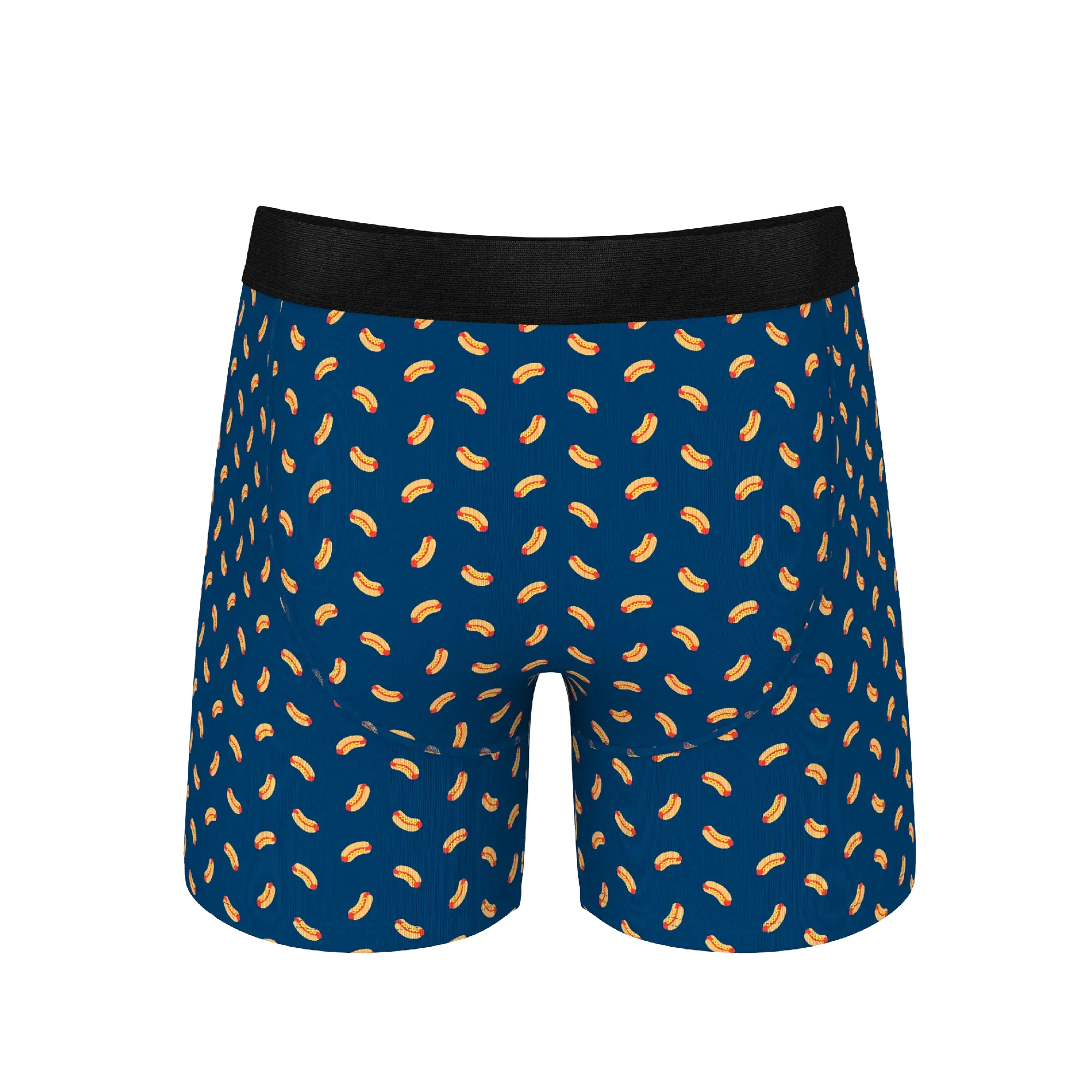 The Itty Bitty Buns | Hotdog Ball Hammock® Pouch Underwear With Fly - Shinesty - Flyclothing LLC