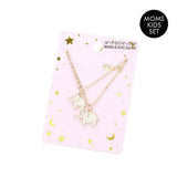 2PCS Enamel Elephant Pendant Moms and Kids Set Necklaces - Madeline Love - Flyclothing LLC