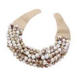 Chunky Multi-Strand Beaded Necklace with Magnetic Clasp - Madeline Love - Flyclothing LLC
