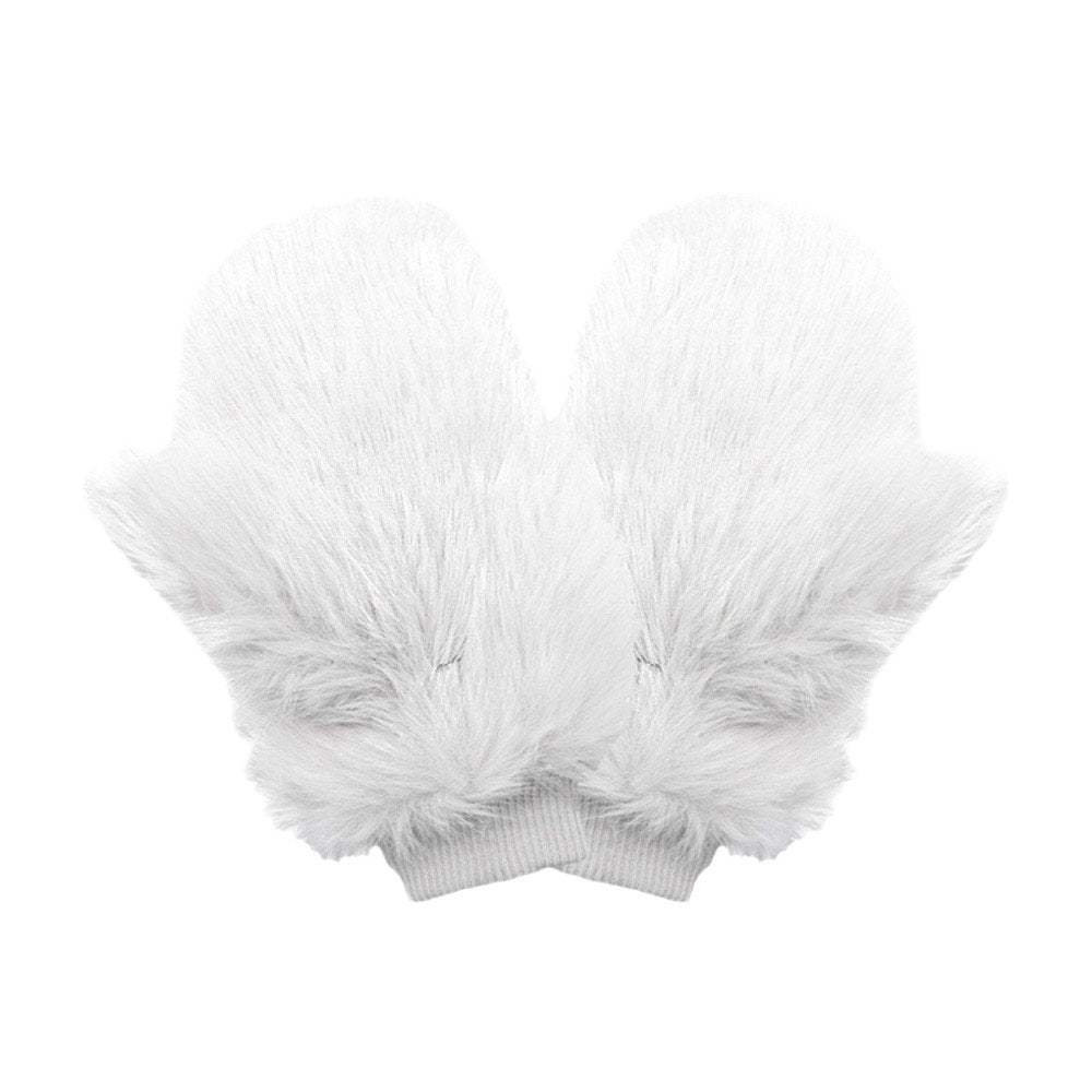 Faux Fur Mitten Gloves - Madeline Love - Flyclothing LLC