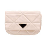 Faux Leather Rectangle Clutch Crossbody Bag - Madeline Love - Flyclothing LLC