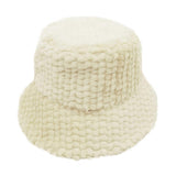 Fuzzy Faux Fur Bucket Hat - Madeline Love - Flyclothing LLC