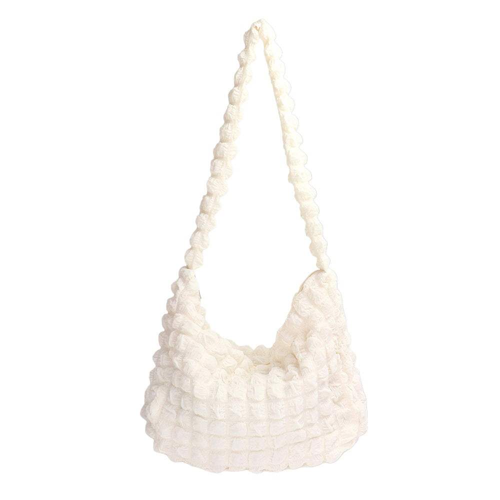 Fuzzy Lightweight Cloud Shoulder Bag - Madeline Love - Flyclothing LLC