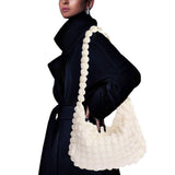 Fuzzy Lightweight Cloud Shoulder Bag - Madeline Love - Flyclothing LLC