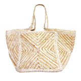 Geometric Patterned Shoulder Bag - Madeline Love - Flyclothing LLC