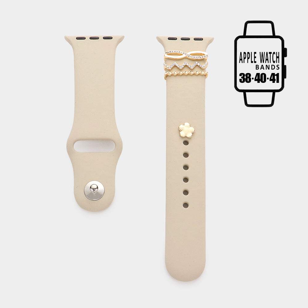 Heart Pointed Apple Watch Silicone Band - Madeline Love - Flyclothing LLC
