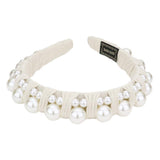 Pearl Embellished Headband - Madeline Love - Flyclothing LLC