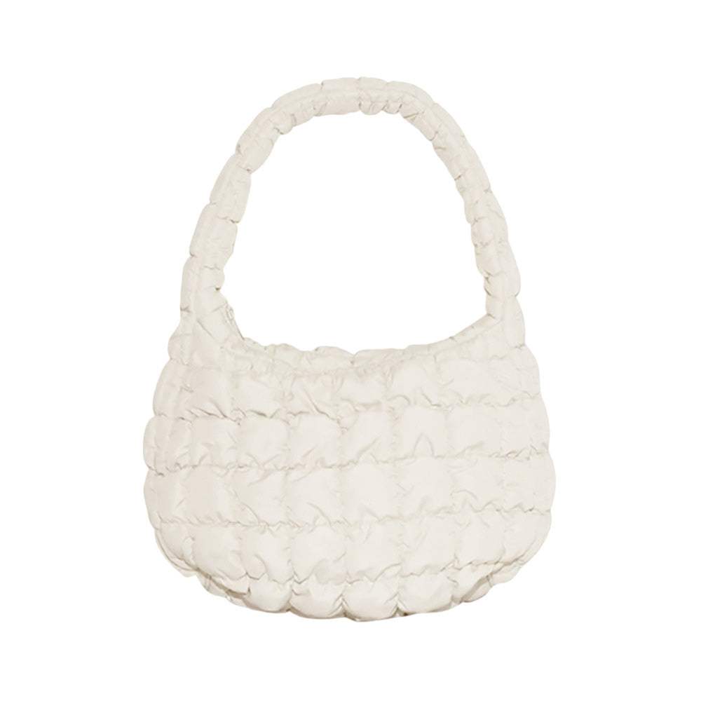 Quilted Puffer Tote Shoulder Bag - Madeline Love - Flyclothing LLC