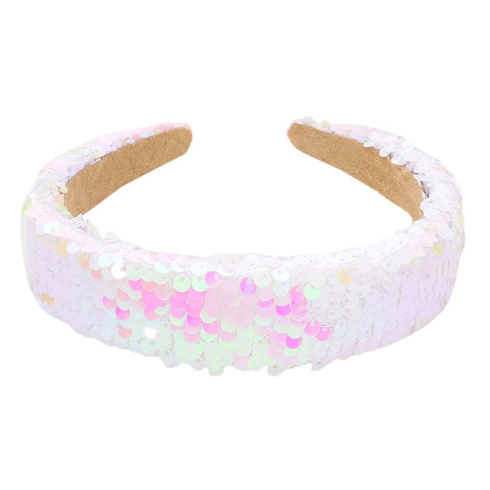 Reversible Sequin Headband - Madeline Love - Flyclothing LLC